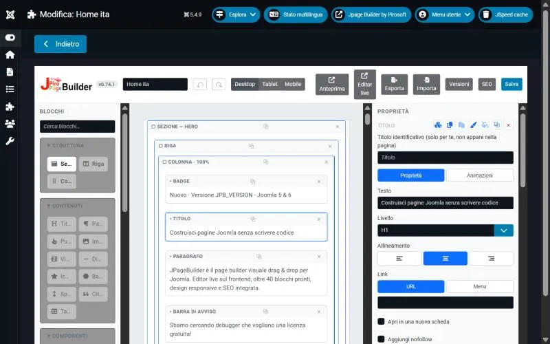 Editor backend